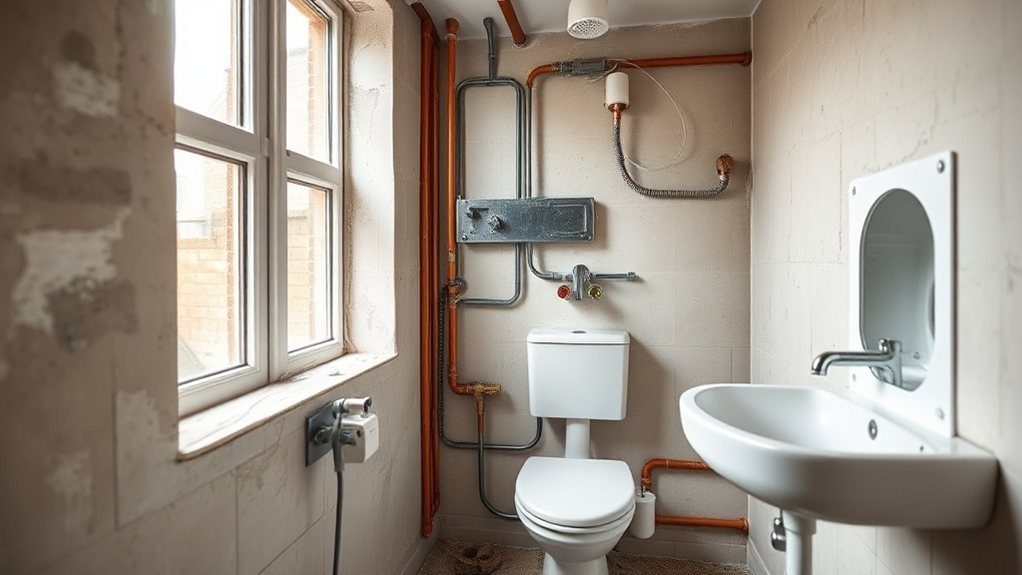 Bathroom Plumbing and Electrics in Wimbledon